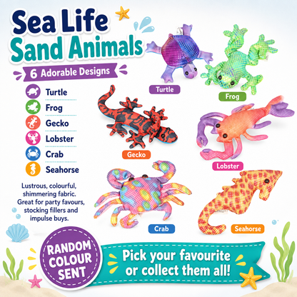 Sealife Sandimals - Sand filled