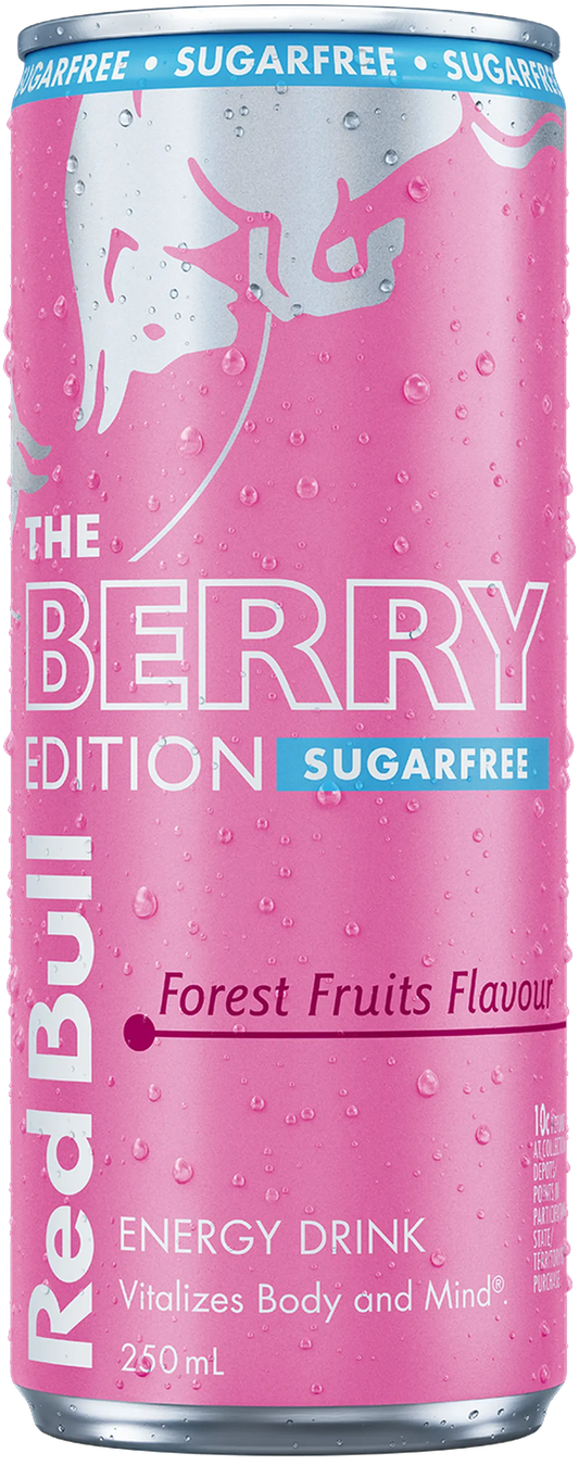 Red Bull Pink Edition Sugarfree Forest Fruits Energy Drink