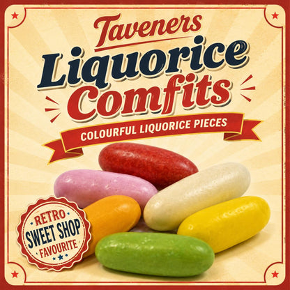 Taveners Liquorice Comfits