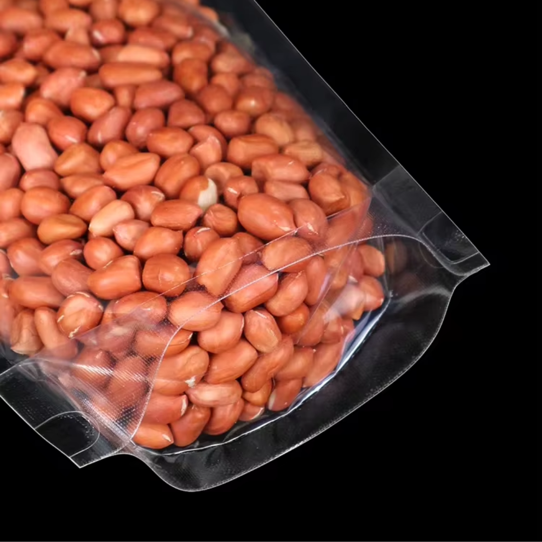 30x20 cm Clear Plastic Stand Up Pouch with Zipper, High Transparency Grip Seal Resealable Bag for Food Snacks Candy Packaging Food Prep 50pack