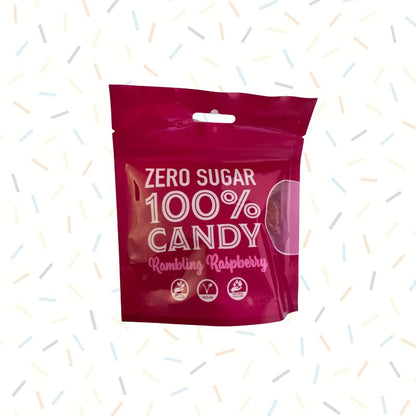 Zero Sugar Free Rambling Raspberry 120g Candy Hard Boiled Sweets