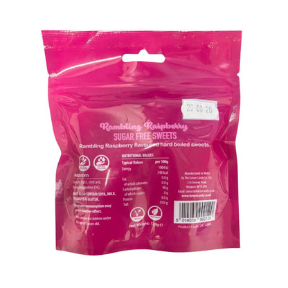 Zero Sugar Free Rambling Raspberry 120g Candy Hard Boiled Sweets