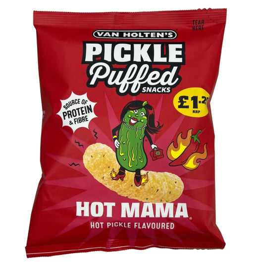 Van Holten's Pickle Puffed 50g Hot Mama