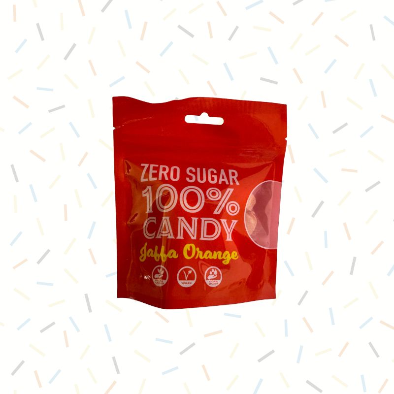 Zero Sugar Free Jaffa Orange 120g Candy Hard Boiled Sweets