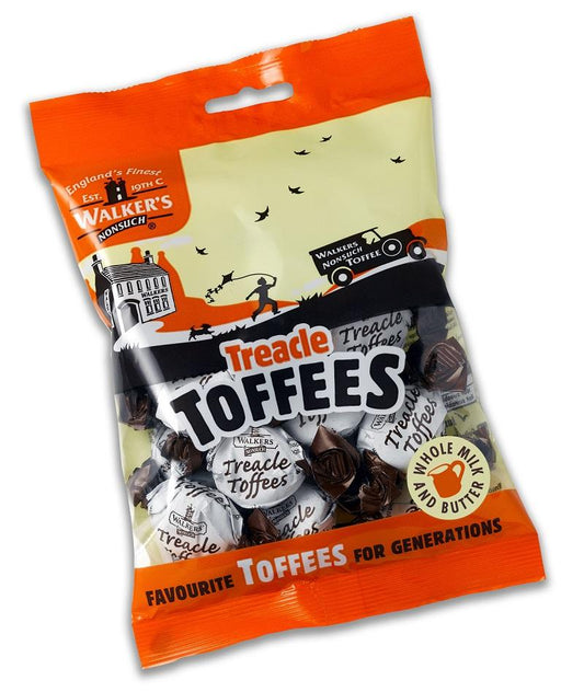 Walker's Nonsuch Treacle Toffee Bags 150g