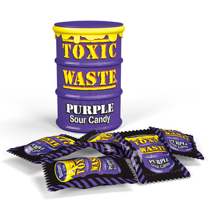 Toxic Waste Purple Sour Candy Drum 42g