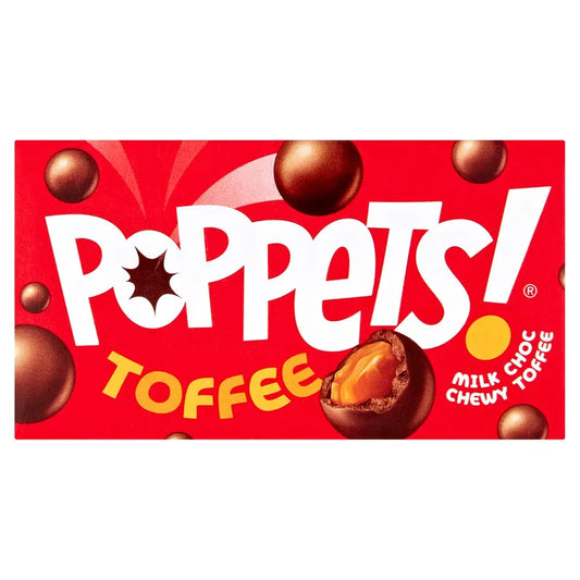 Poppets Milk Choc Coated Chewy Toffee