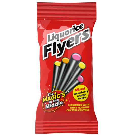 Liquorice Flyers Single 75g