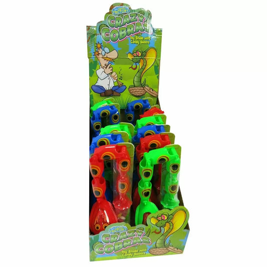 Crazy Candy Factory Crazy Cobras Toy & Sweets 16g