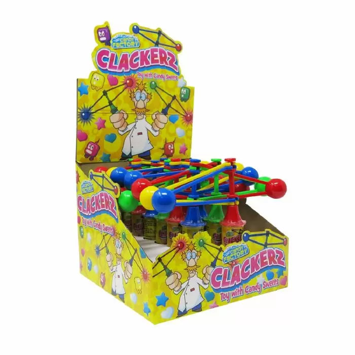 Crazy Candy Factory Clackerz Toy & Sweets 16g