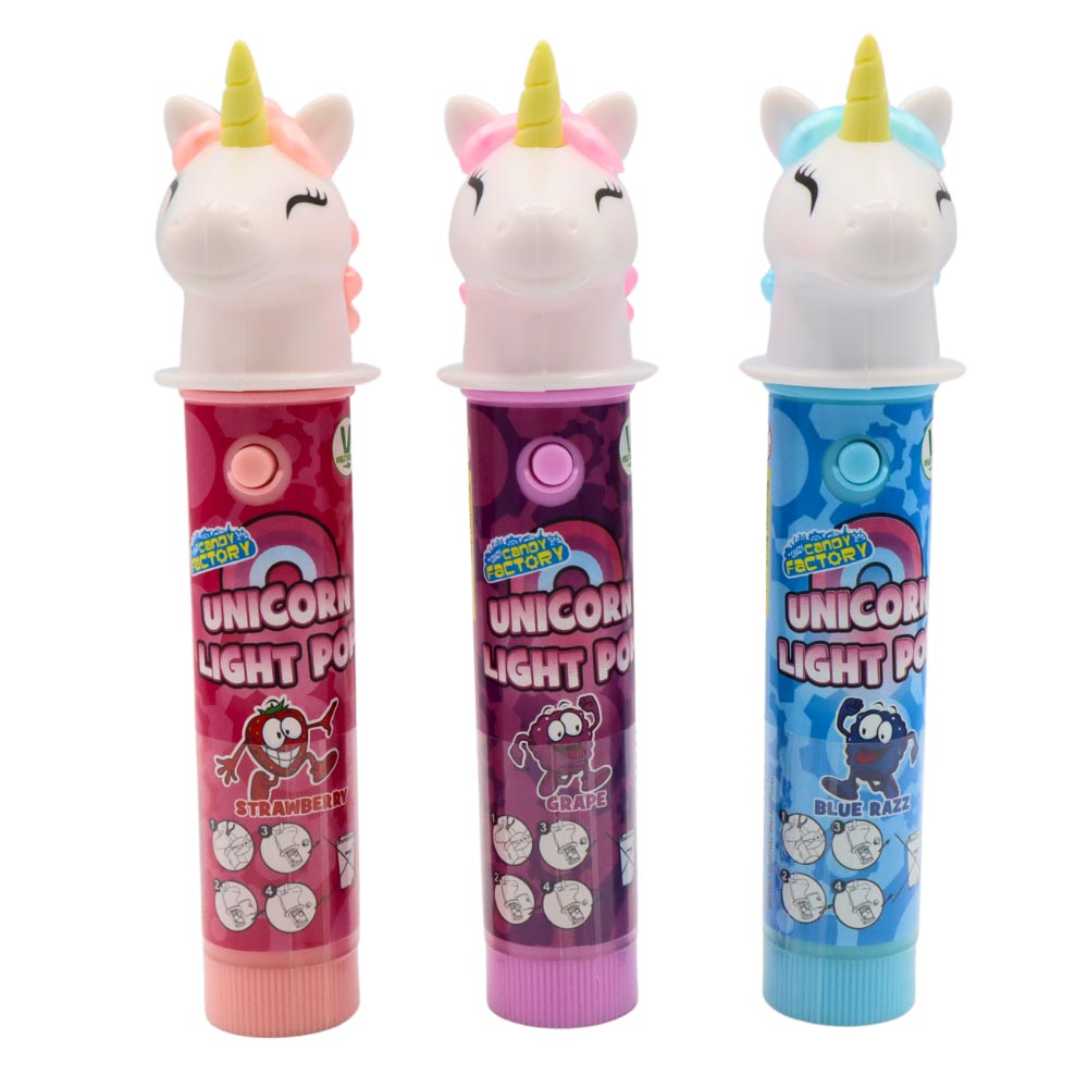 Unicorn Light Lollipops 11g