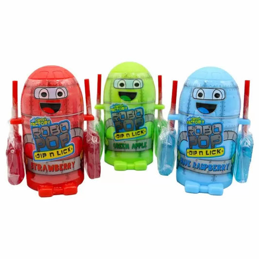 Crazy Candy Factory Robo Pop Dip N Lick