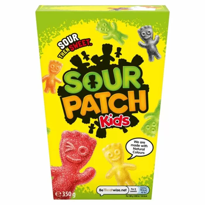 Sour Patch Kids Fruit Flavour Gums 350g