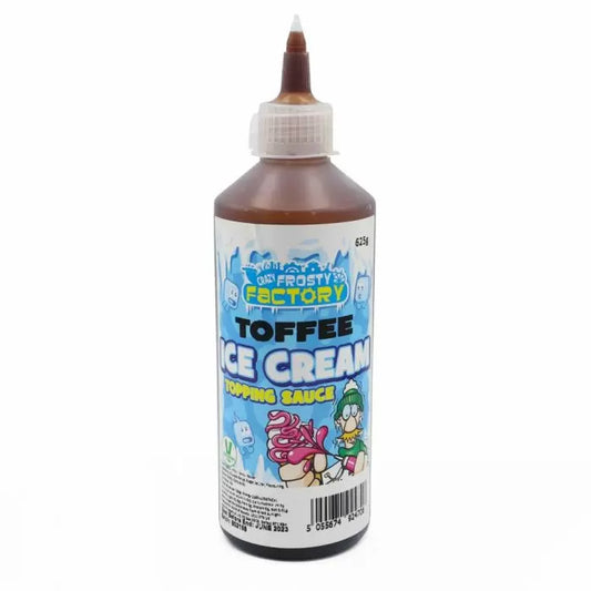 Crazy Frosty Factory Toffee Ice Cream Topping Sauce 625ml