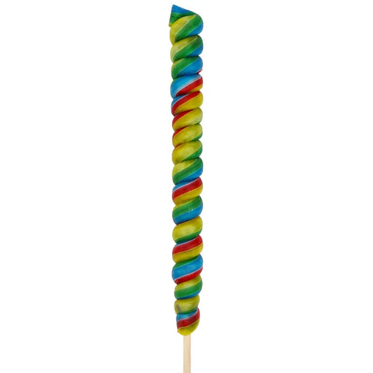 Crazy Candy Factory Rainbow Twist Lollie 125g