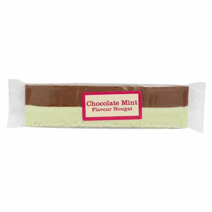 The Real Candy Co. Choc Mint Nougat Bar 130g