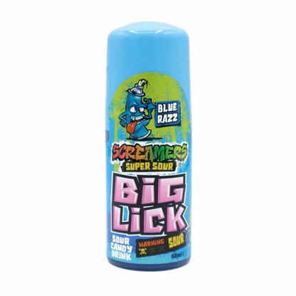 Zed Candy Screamers Blue Razz Big Lick 60ml