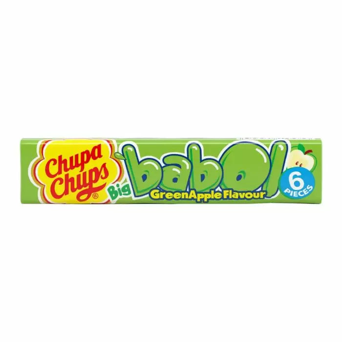 Chupa Chups Big Babol Apple Flavour Soft Bubble Gum 27.6g