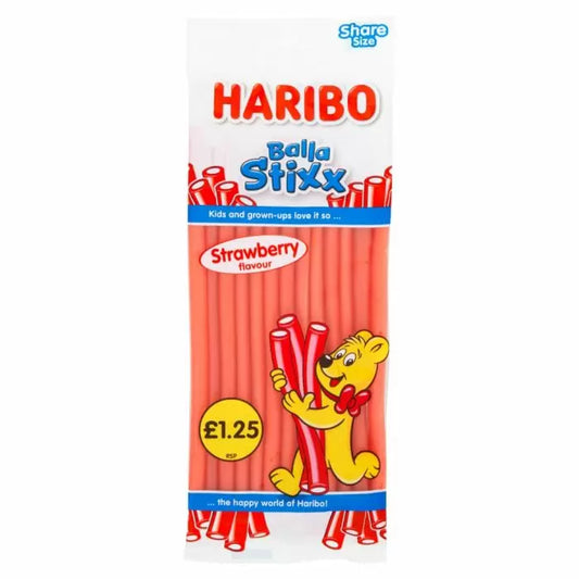 Haribo Balla Stixx Strawberry Flavour 140g £1.25 PMP