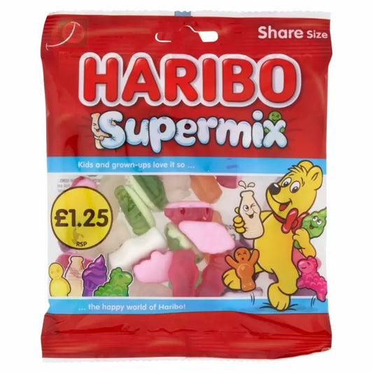 Haribo Supermix 140g £1.25 PMP