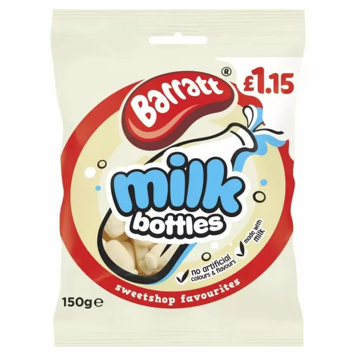 Barratt Milk Bottles 150g £1.15