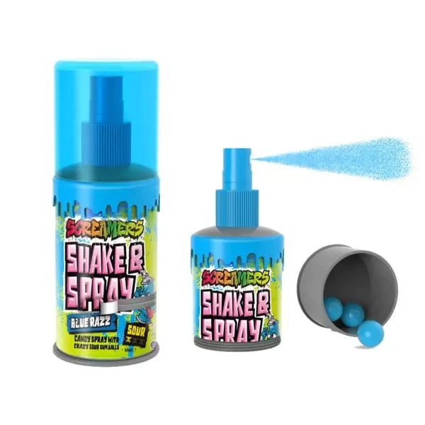 Zed Candy Screamers Blue Raspberry Shake & Spray - 60ml