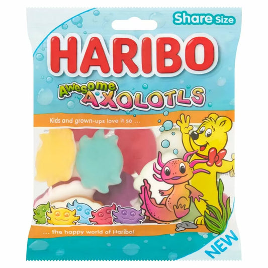 Haribo Awesome Axolotls Bag 160g