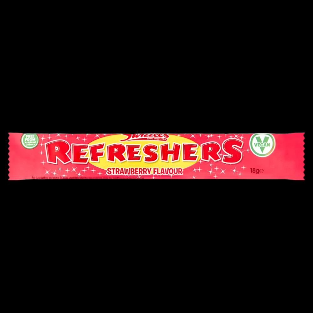 Freeze Dried Refreshers Strawberry Bar Bulk Wholesale 10pack