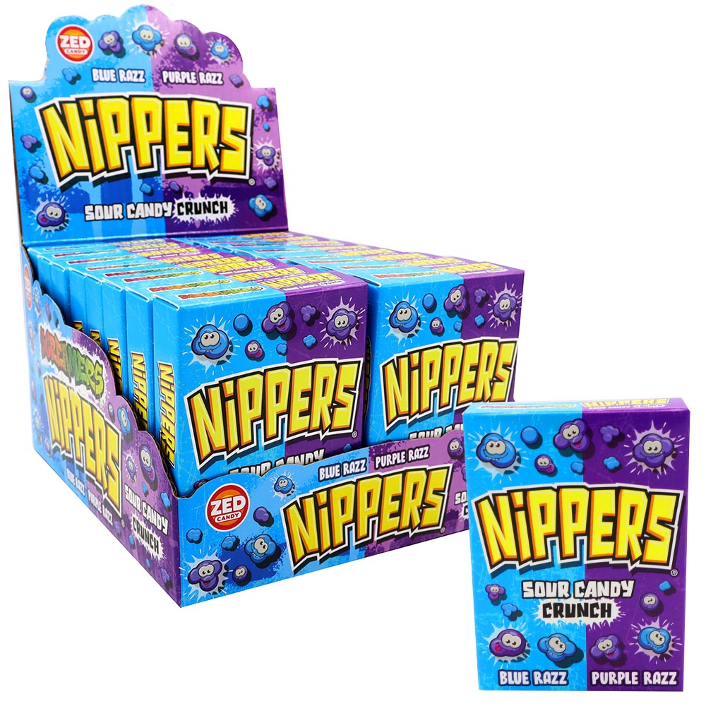 Zed Candy Nippers Blue Razz & Purple Box 50g