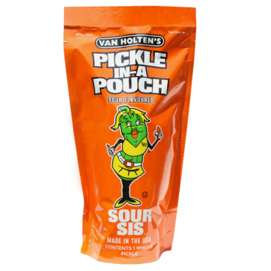 Van Holten's Sour Sis Pickle In A Pouch Pack 360g