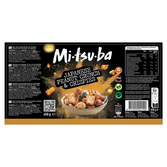 Mitsuba Japanese Peanut Crunch and Crispies, 650g