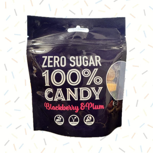 Zero Sugar Free Blackberry & Plum 120g Candy Hard Boiled Sweets