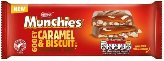 Munchies Caramel Biscuit Sharing Bar 87g