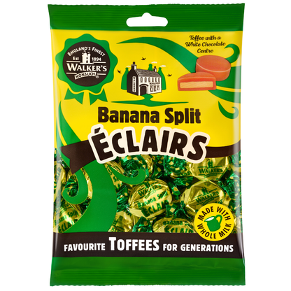 Walker's Nonsuch Banana Split Eclairs 150g