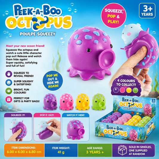 Peek a Boo Octopus
