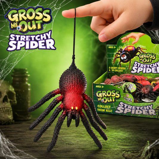 Stretchy Spider Gross Me Out