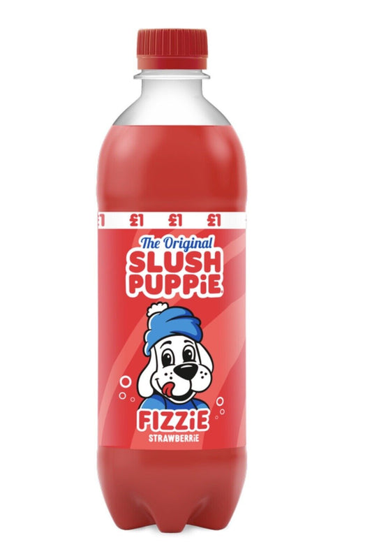 Slush Puppie Fizzy Strawberry Drink 500ml