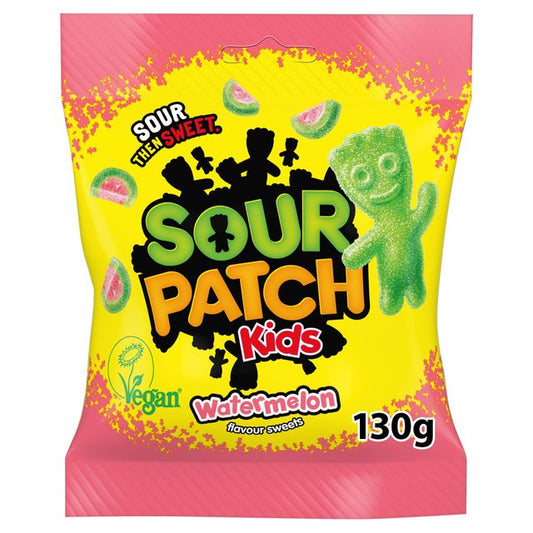 Sour Patch Kids Watermelon Flavour Sweets Bag 130g