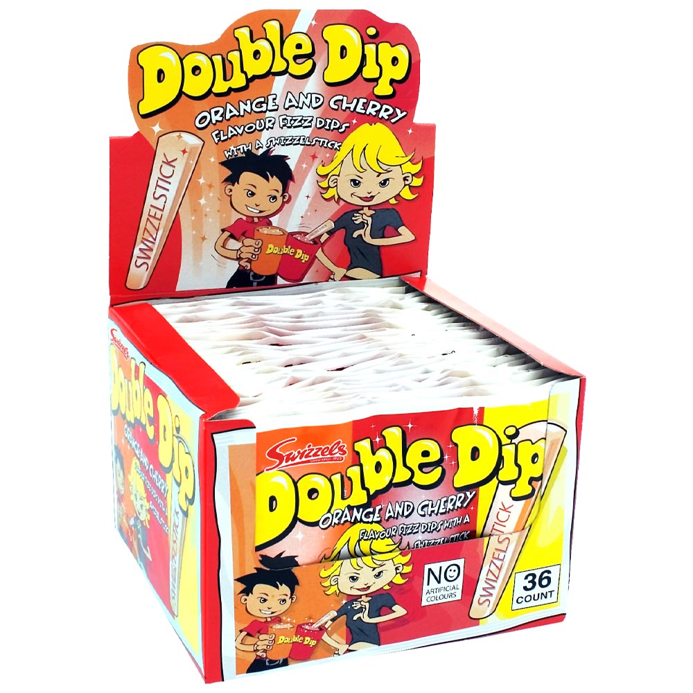 Swizzels Double Dip 19g Full Box 36 x 19g Packs