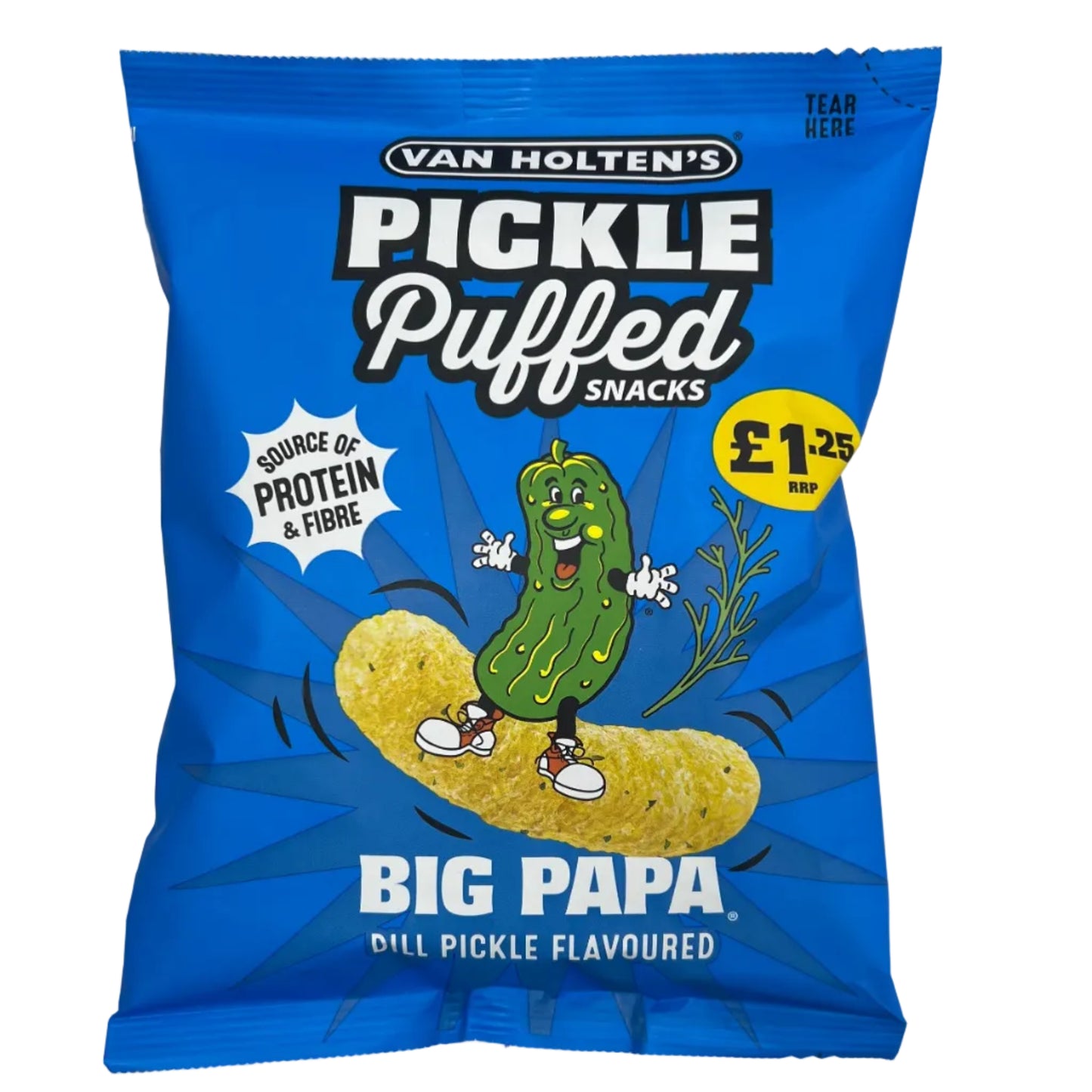 Van Holten's Pickle Puffed 50g Big Papa