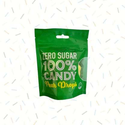Zero Sugar Free Pear Drops 120g Candy Hard Boiled Sweets