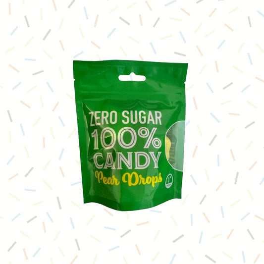 Zero Sugar Free Pear Drops 120g Candy Hard Boiled Sweets