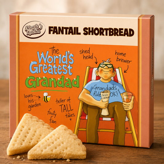 125g Fantail Shortbread "Greatest Grandad" Gift