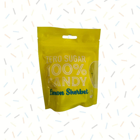 Zero Sugar Free Lemon Sherbet 120g Candy Hard Boiled Sweets
