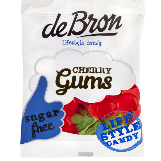De Bron Sugar Free Cherries 90g