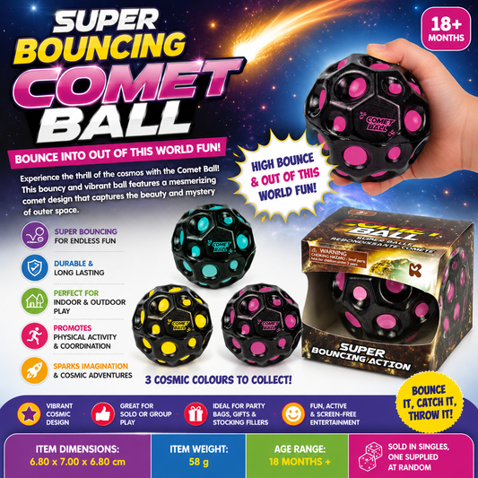 Super Bouncing Comet Ball