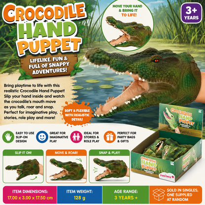 Crocodile Hand Puppet