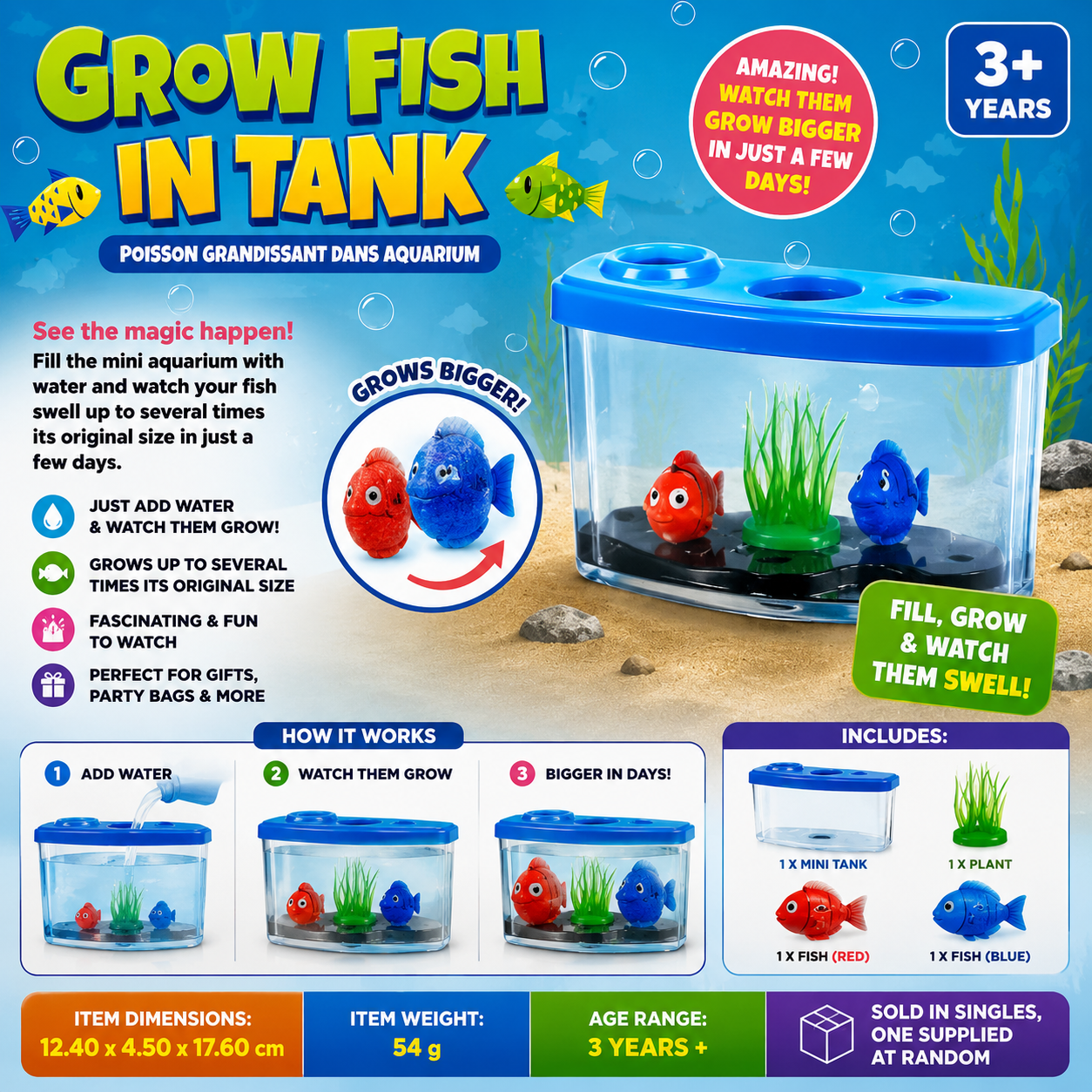 Growing Fish in Tank