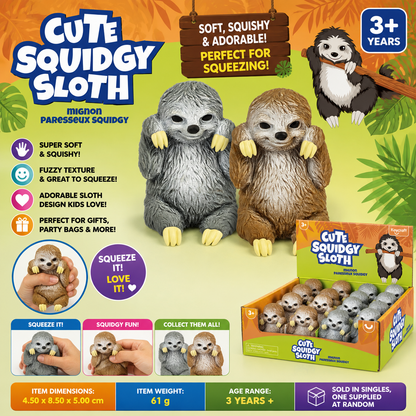 Cute Squidgy Sloth