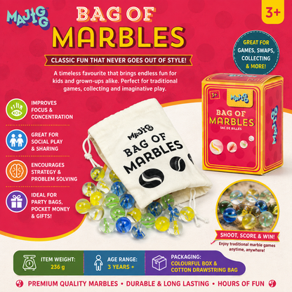Majigg Bag Of Marbles